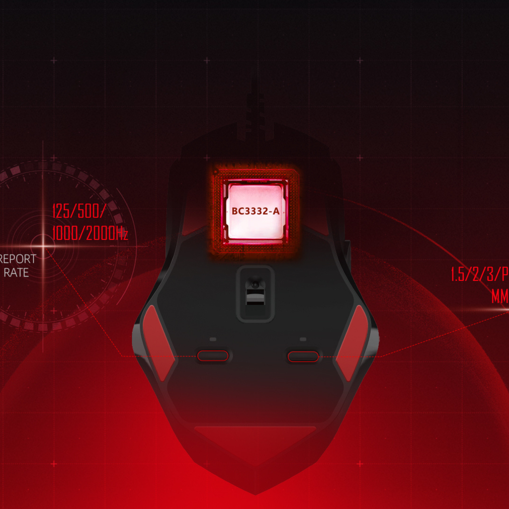 Bloody V8M Max RGB Wired Optical Gaming Mouse