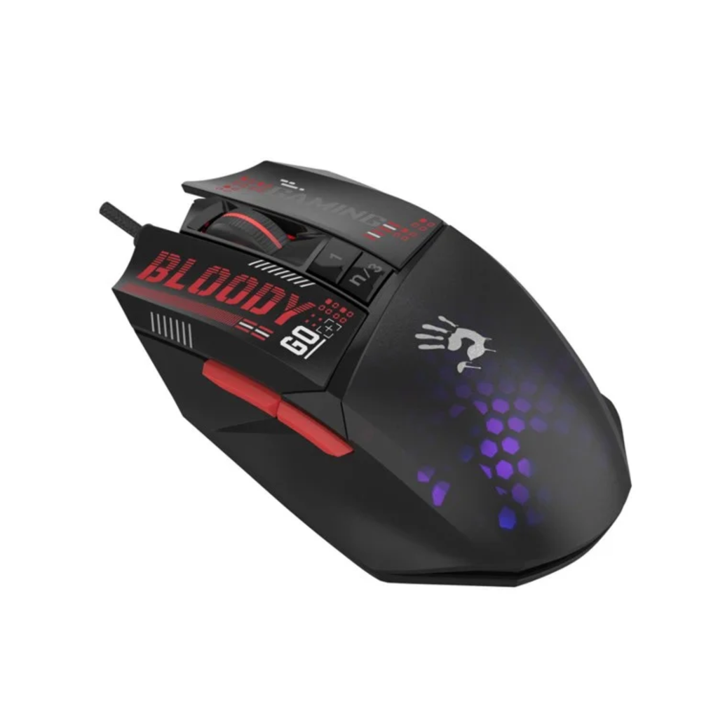 Bloody W60 Mini Max Wired RGB Gaming Mouse