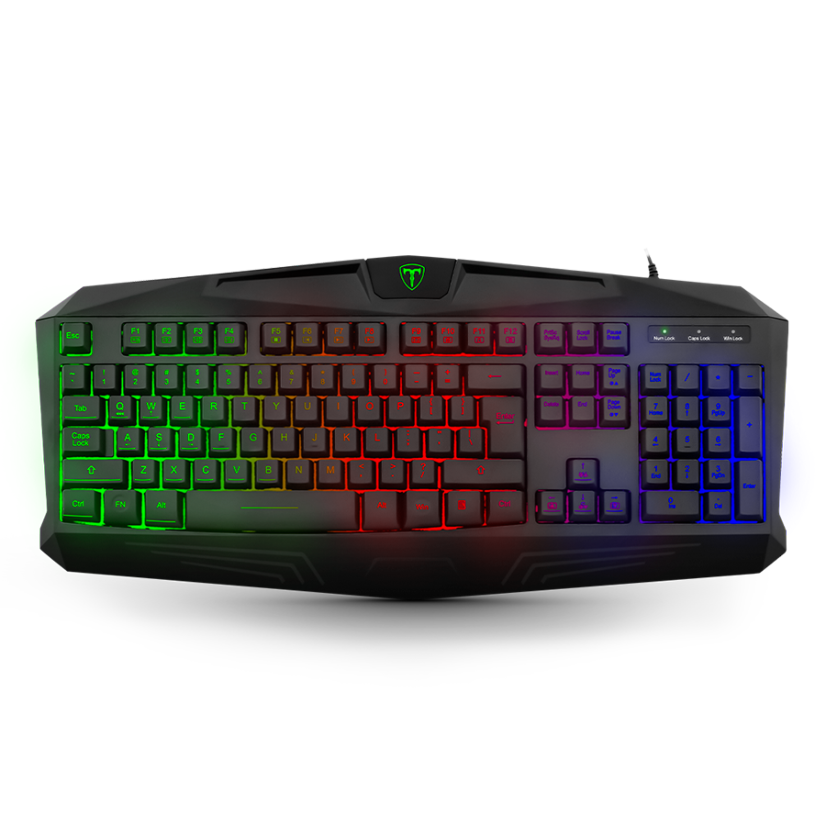 T-DAGGER Tanker Rainbow T-TGK106 Gaming Keyboard