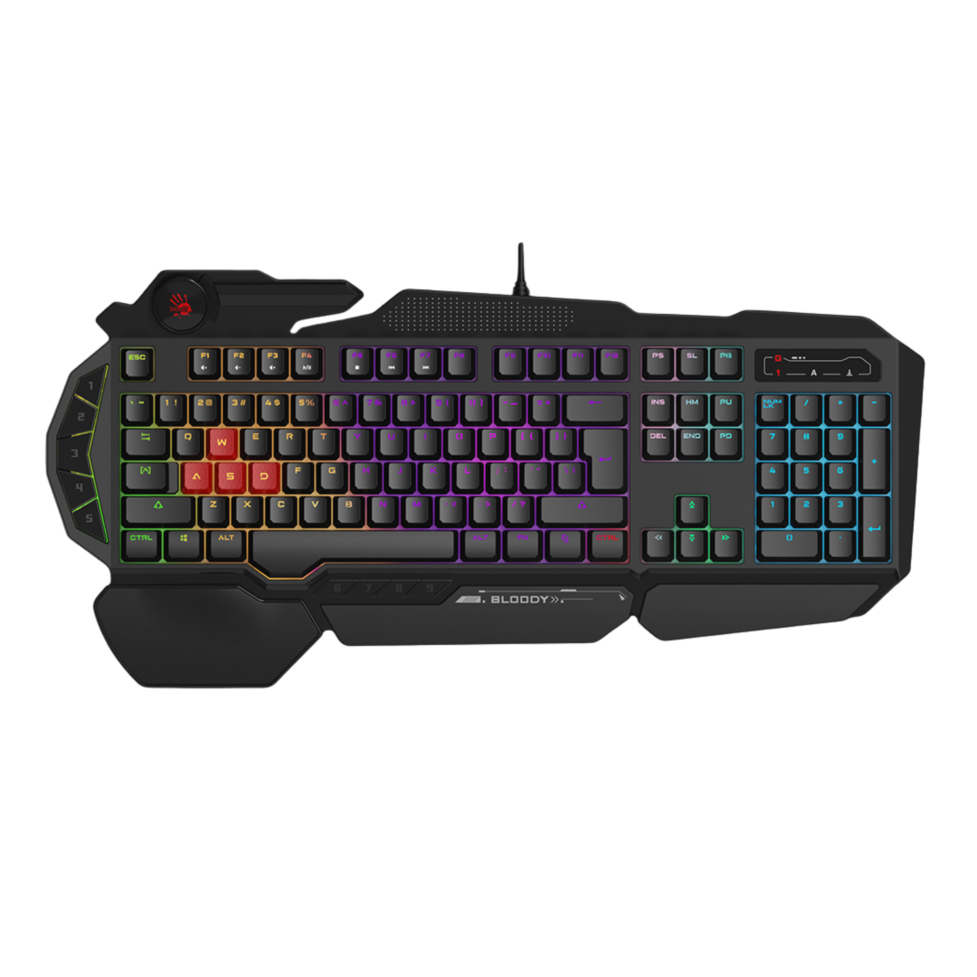 Bloody B310N Wired Neon Gaming Keyboard