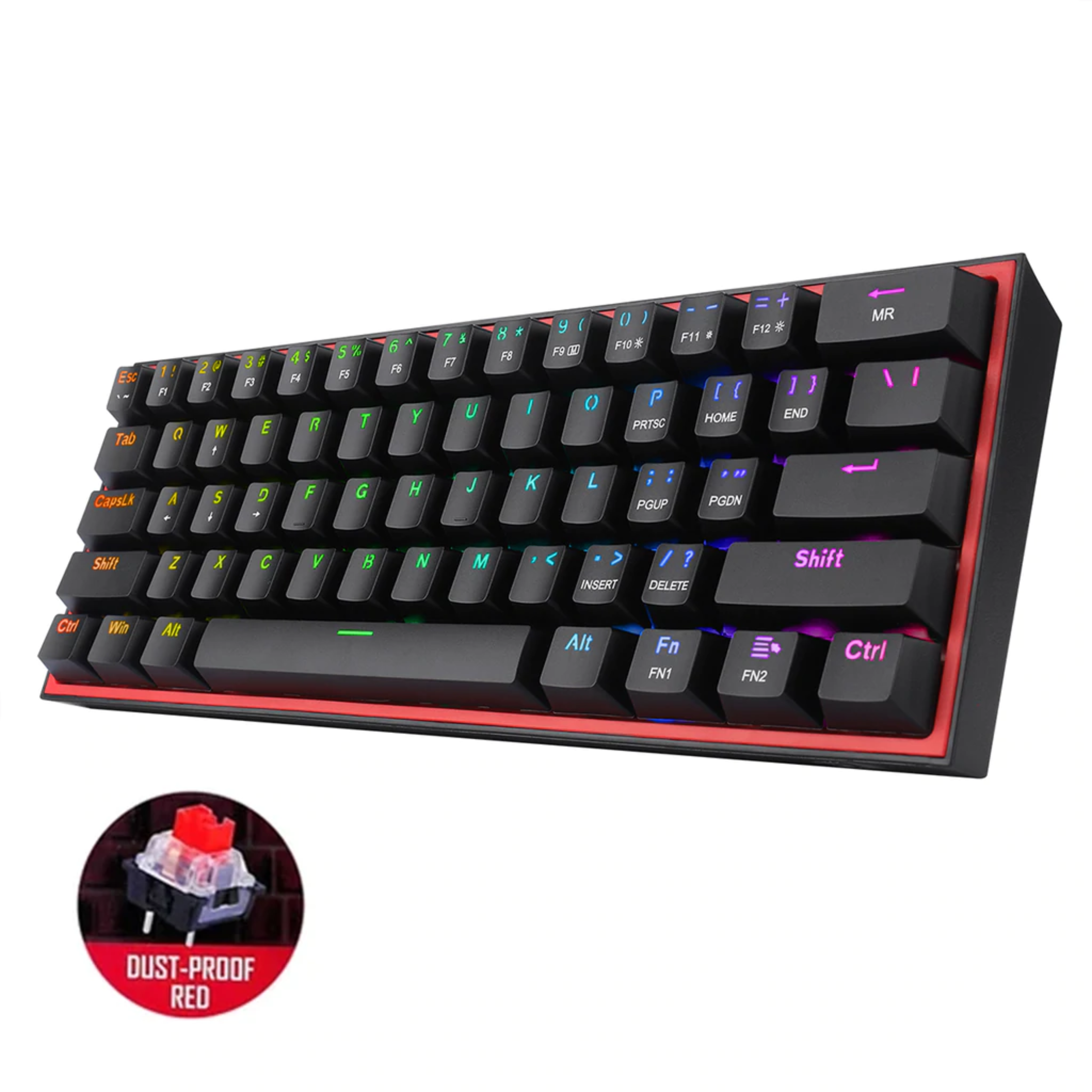 Redragon K617 FIZZ PRO RGB Mechanical Gaming Keyboard