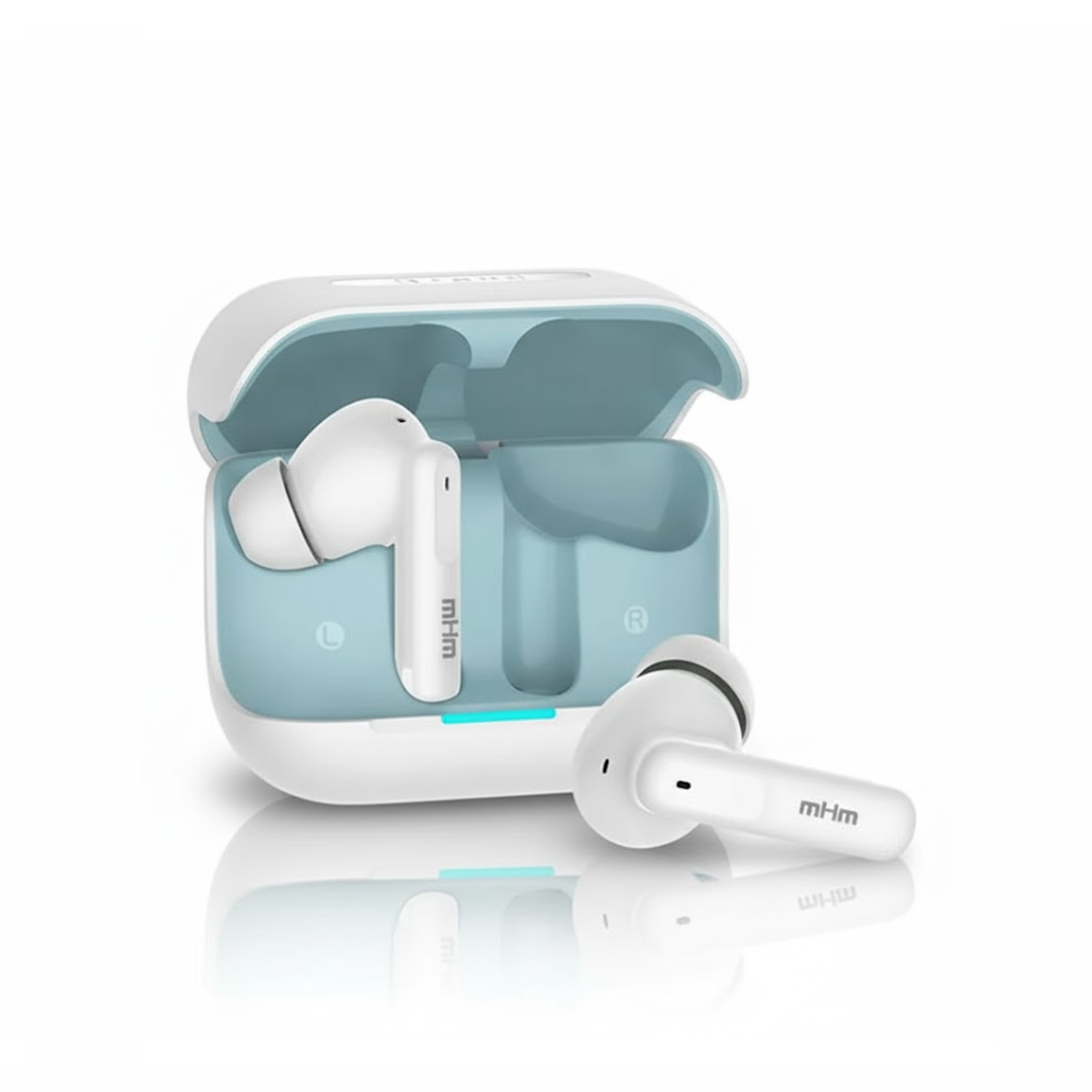mHm Buds X Premium ANC/ENC Wireless Earbuds with 24h Case Battery Backup