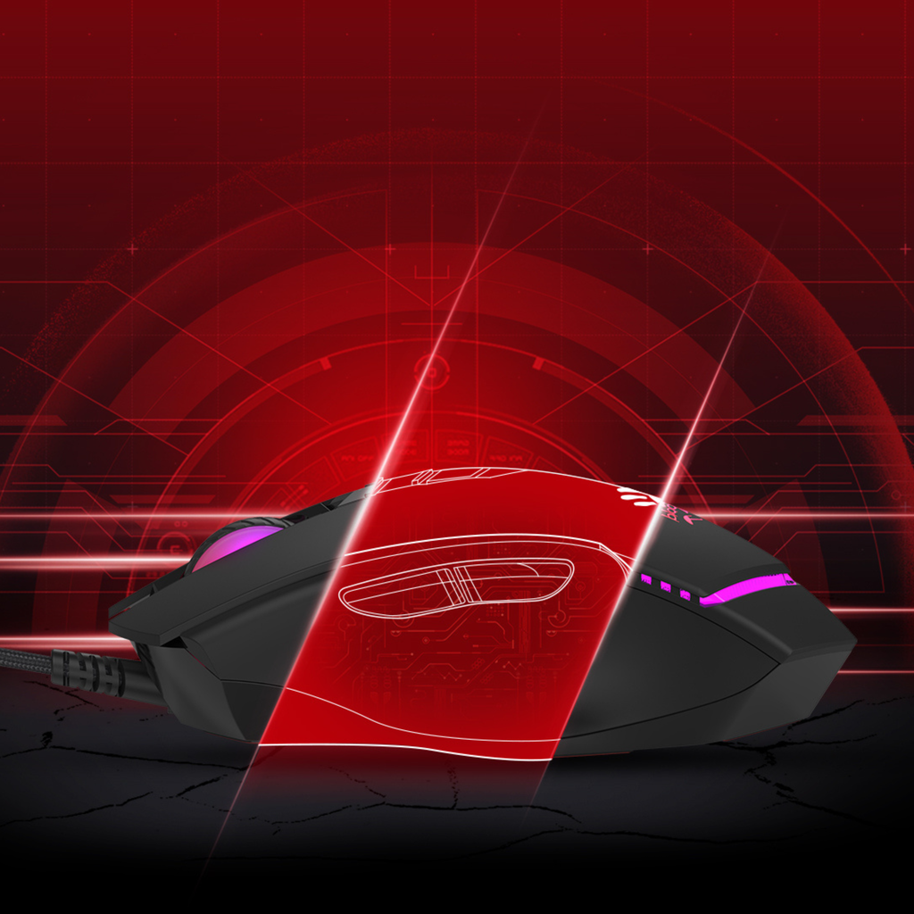 Bloody V8M Max RGB Wired Optical Gaming Mouse
